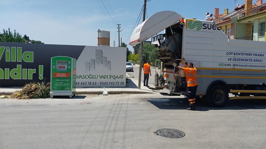 Temizlik çalışması yapılıyor