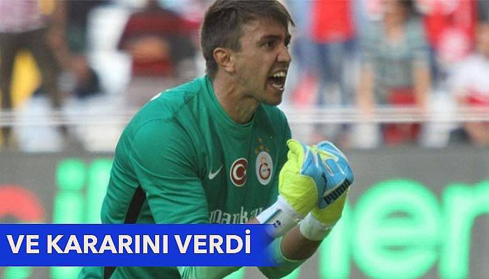 Muslera kararını verdi