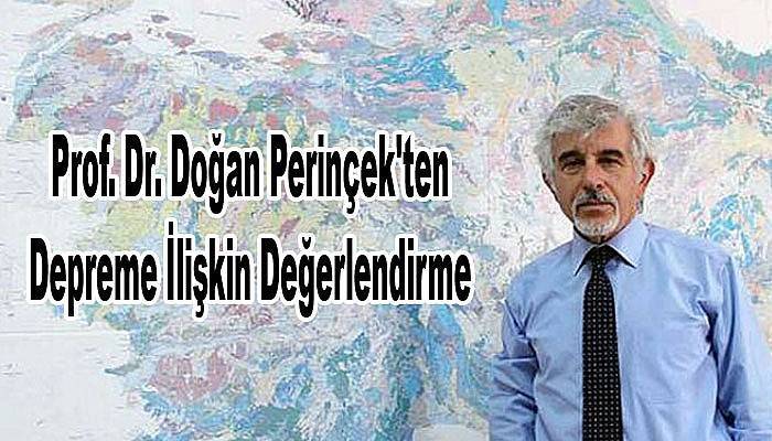  Prof. Dr. Doğan Perinçek'ten depreme ilişkin değerlendirme