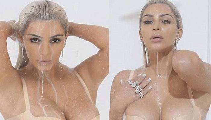 Kim Kardashian ilk kez ortaya çıktı