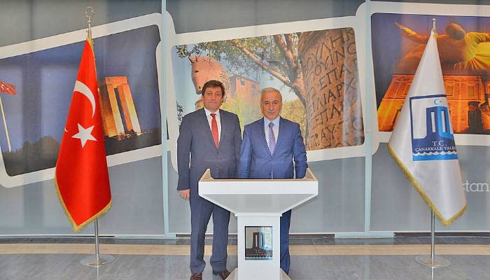 Eski vali yeni valiyi ziyaret etti 