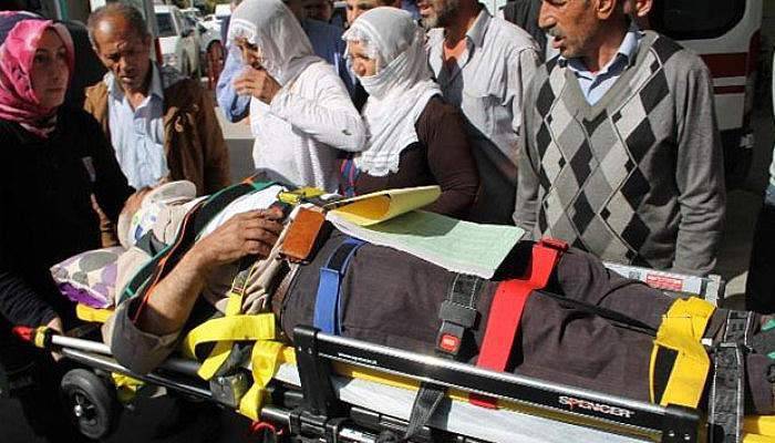 Maden işçilerini taşıyan minibüs devrildi: 7 yaralı