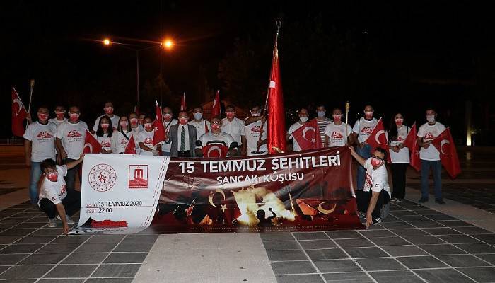 Çanakkale' de ‘15 Temmuz Sancak Koşusu’ yapıldı