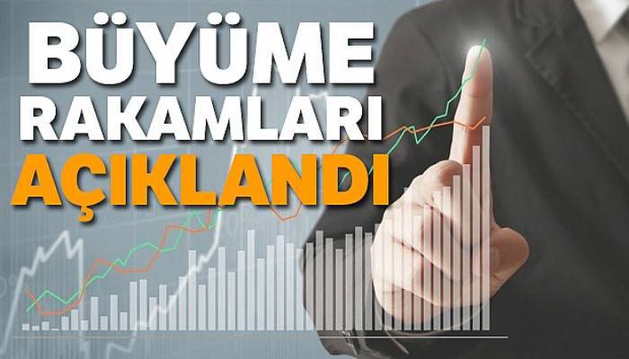 İkinci çeyrek büyüme verisi açıklandı