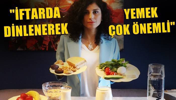 'Ramazan ayını yemek şöleni olarak düşünmemeliyiz’ (VİDEO)