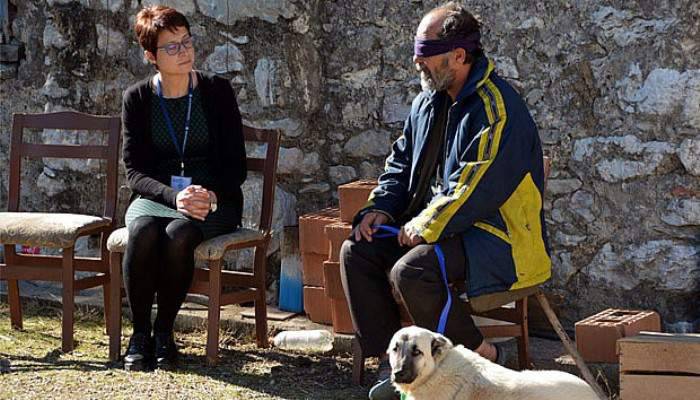 Köpeği zehirlenen görme engelli vatandaşa Büyükşehir’den yeni can dostu