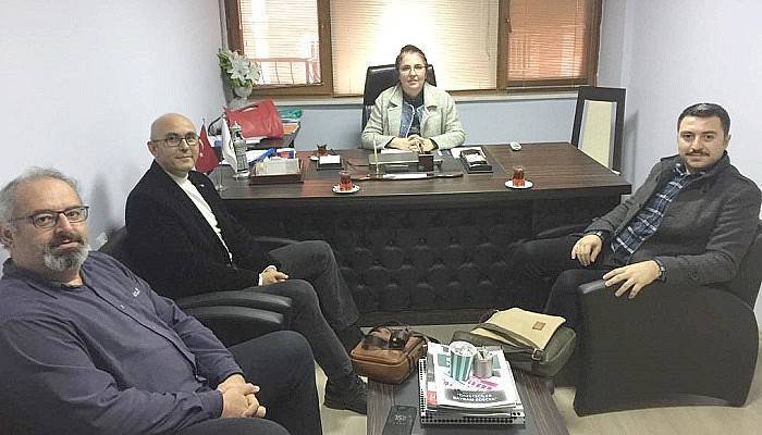 Vatan Partisi’nden Gazeteciler Cemiyeti’ne ziyaret