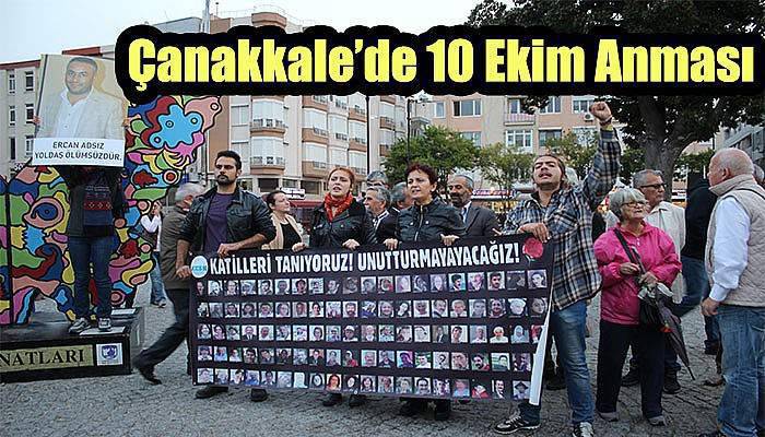  Çanakkale’de 10 Ekim Anması