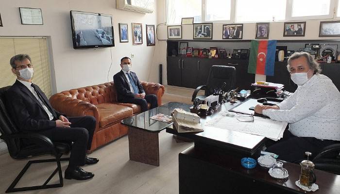 Vali Aktaş Boğaz Medyayı ziyaret etti