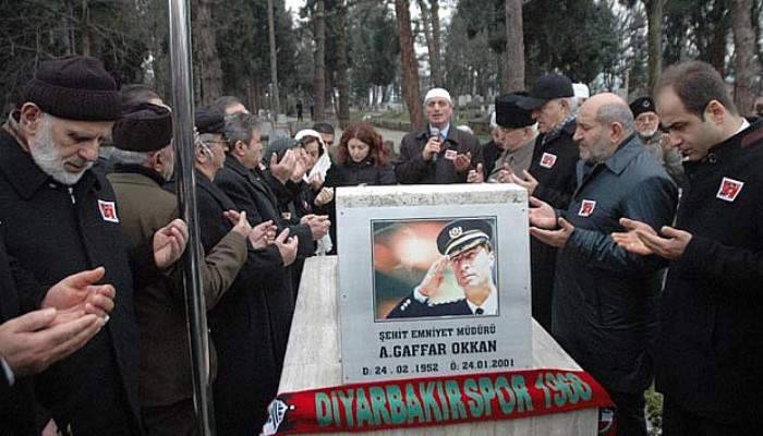  Gaffar Okkan kabri başında anıldı