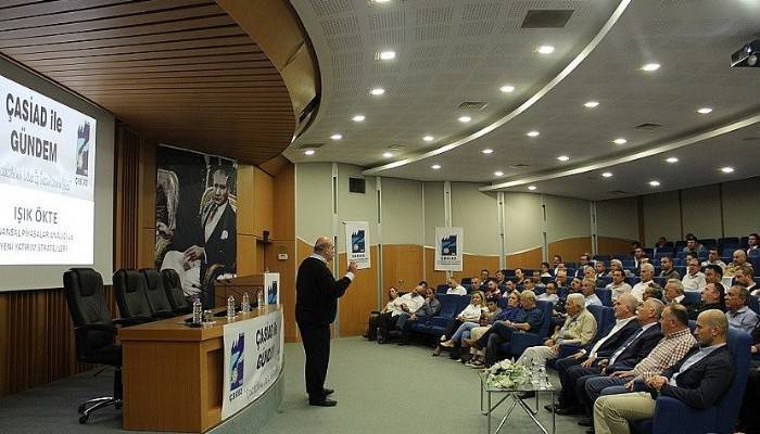 ÇASİAD ışık Ökte’yi konuk etti 