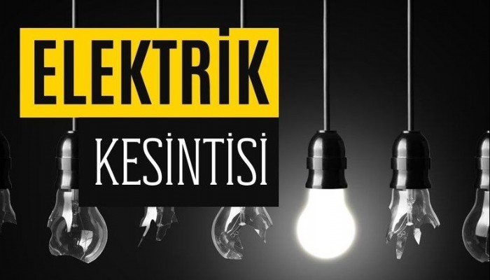 Çanakkale'de elektrik kesintisi!