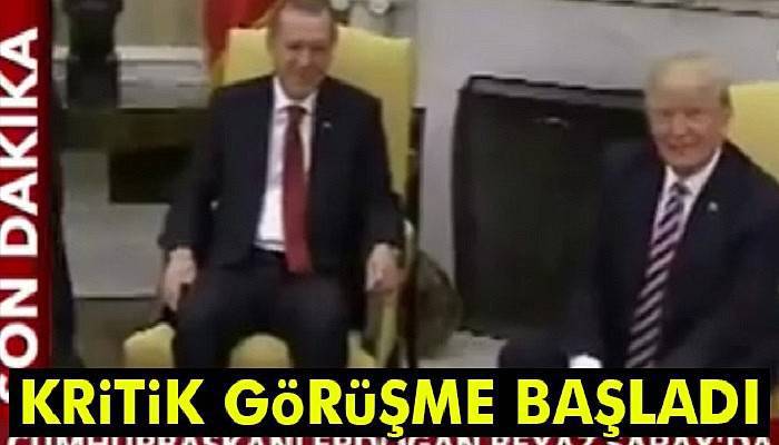 Cumhurbaşkanı Erdoğan Beyaz Saray’da