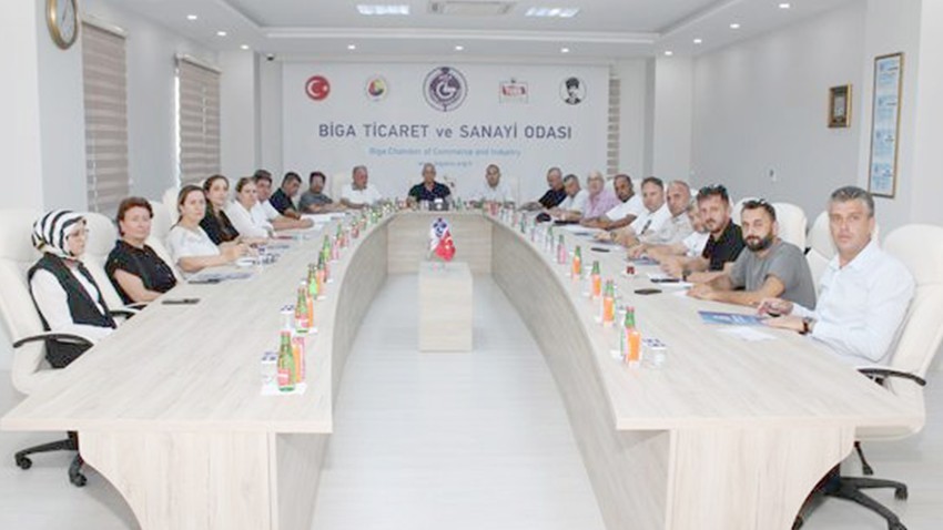 Biga TSO Meclis Toplantısı yapıldı