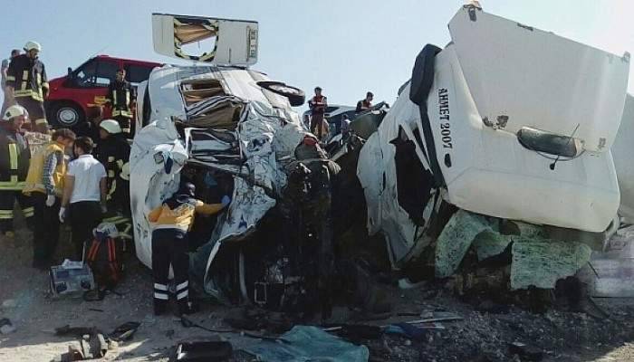 Konya'da feci kaza: 7 ölü