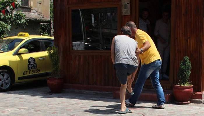 Taksi durağında silahlı yaralama