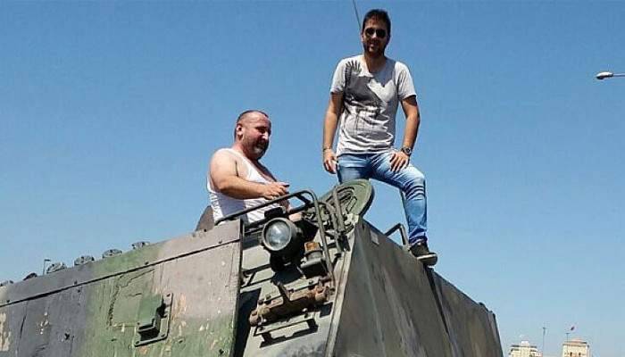 Beş dakikada tank kullanmayı öğrenen Rizeli o anları anlattı