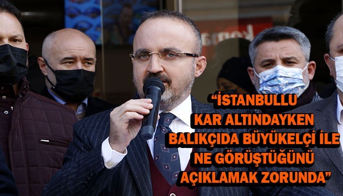 Turan Çanakkale'de, İBB Başkanı İmamoğlu'nu eleştirdi!