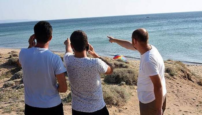 Tekstil işçisi lastik botla denizde kayboldu (VİDEO)