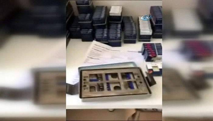 İstanbul'da 'kaçak implant' operasyonu kamerada