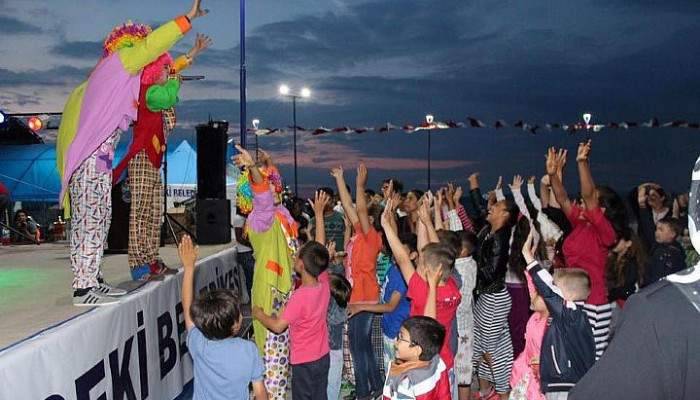 LAPSEKİ'DE ÇOCUKLARA RAMAZAN EĞLENCESİ