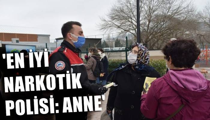 Biga'da vatandaşlara, 'En İyi Narkotik Polisi: Anne' projesi hakkında bilgilendirme yapıldı (VİDEO)