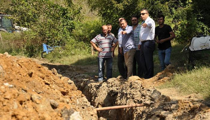 Kaymakam Şahin köylerdeki çalışmaları inceledi