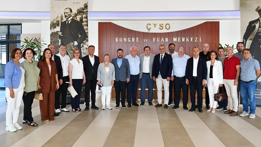 CHP Heyetinden Çanakkale Ticaret ve Sanayi Odasına Ziyaret