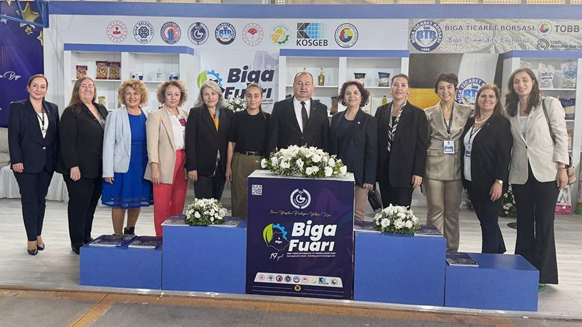 Çanakkale Ticaret ve Sanayi Odası Biga Fuarı Açılışına Katıldı
