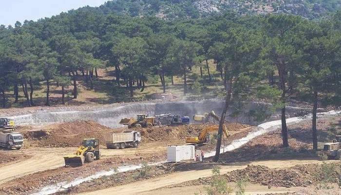 Küçükkuyu tünellerinin yapımına başlandı