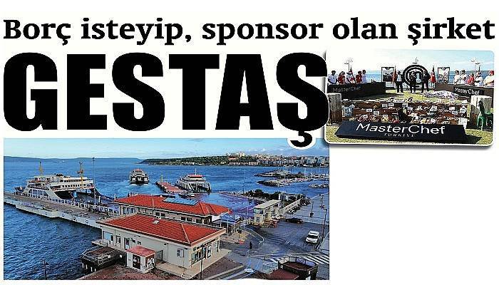 Borç isteyip, sponsor olan şirket GESTAŞ  