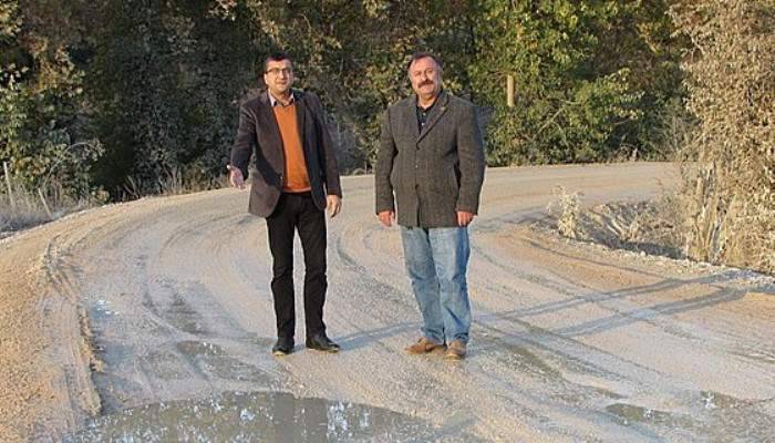 CHP Milletvekili Öz yol sorununu inceledi