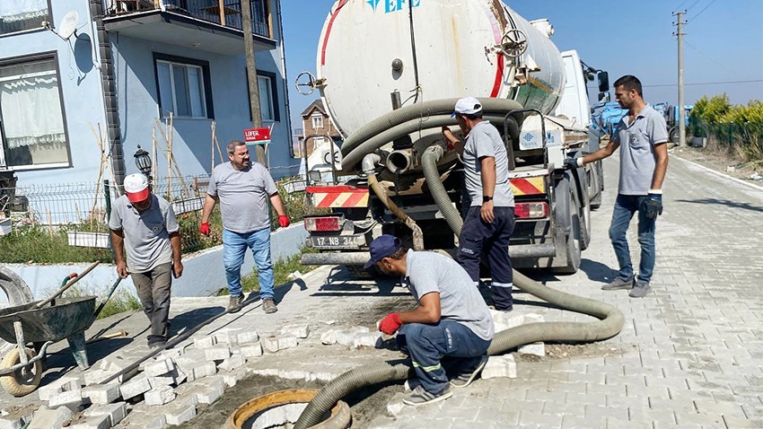 Lapseki Belediyesi İlçe Genelinde Çalışmalarını Sürdürüyor