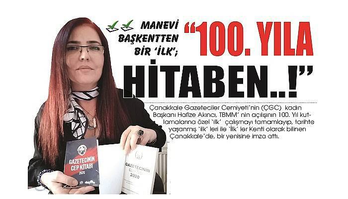 MANEVİ BAŞKENTTEN BİR ‘İLK’; “100. YILA HİTABEN..!”