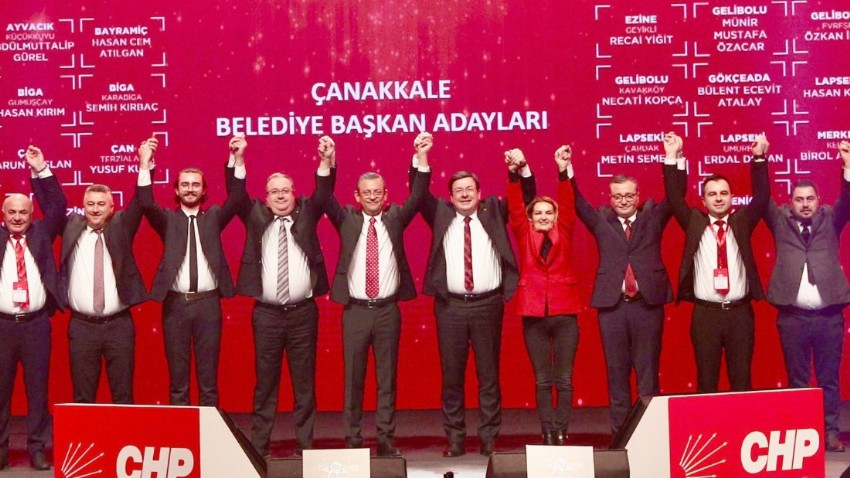 CHP Çanakkale Belediye Başkan Adayı Muharrem Erkek, Özgür Özel ve Ekrem İmamoğlu İle Buluştu