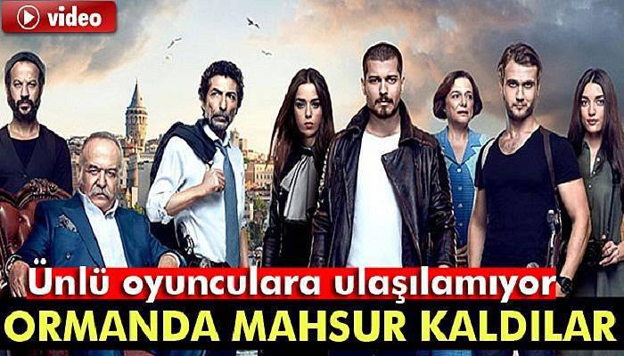’İçerde’ ormanda mahsur kaldı