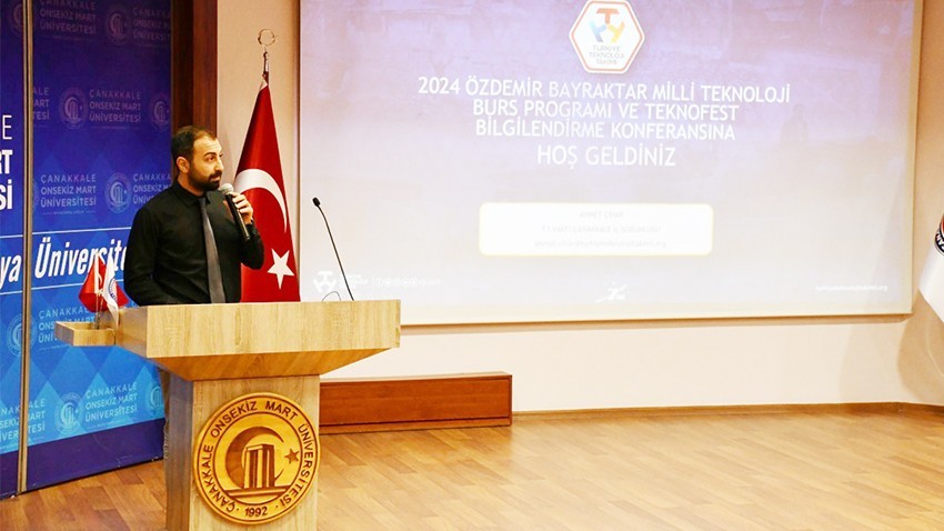 Özdemir Bayraktar Milli Teknoloji Burs Programı ve Teknofest Bilgilendirme Konferansı yapıldı