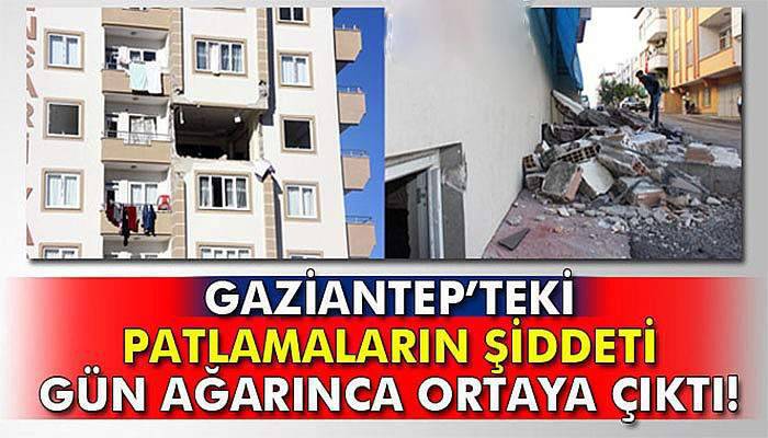 Patlamaların şiddeti gün ağarınca ortaya çıktı