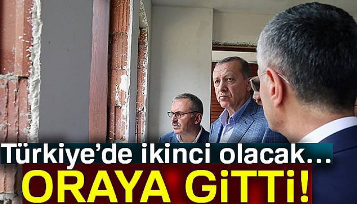 Erdoğan, Rize-Artvin Havalimanı dolgu sahasını inceledi