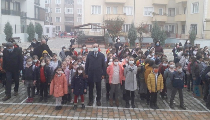 Bekir Abacı Yeni Yılın İlk Mesai Gününde Okulları Ziyaret Etti