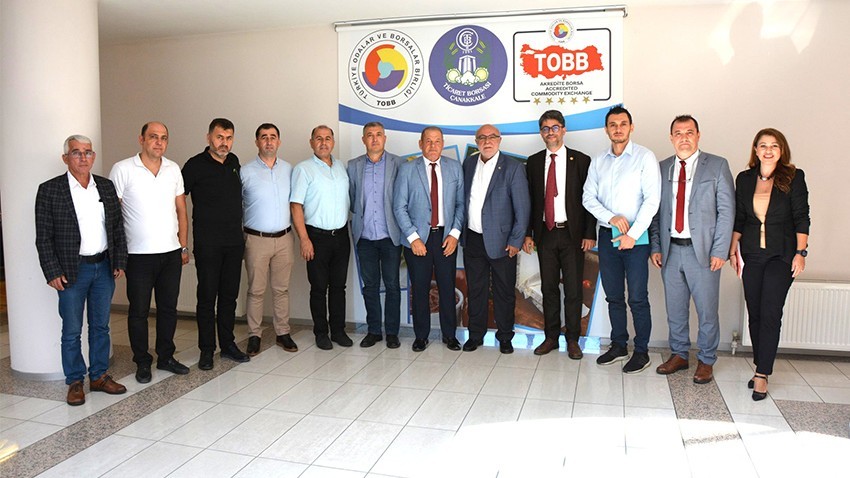 Rektör Erenoğlu ve Proje Ekibinden Ticaret Borsası'na ziyaret