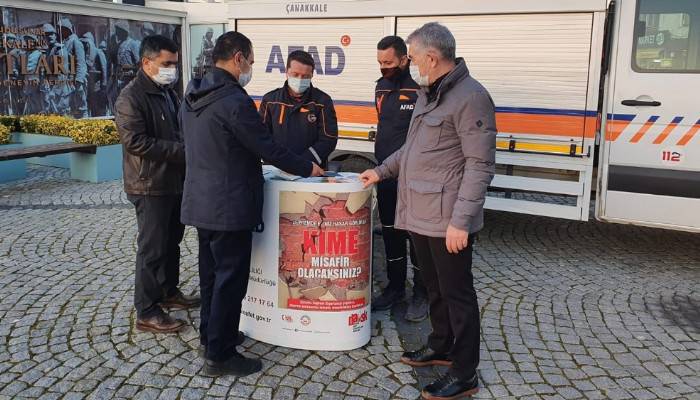 AFAD bilgilendirme standı açıldı