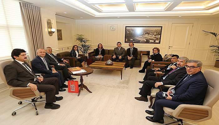  Türkiye Kent Konseyleri Birliği'nden Şahin’e ziyaret