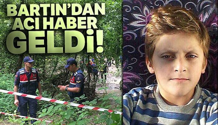 Bartın'da selde kaybolan çocuğun cansız bedenine ulaşıldı