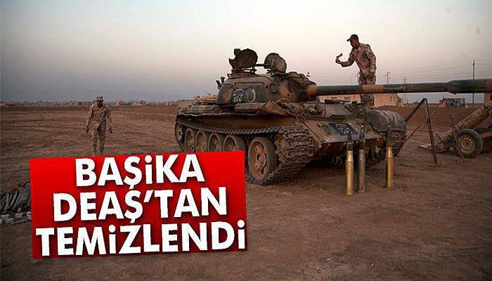 Peşmerge, Başika kasabasını DEAŞ’tan temizledi