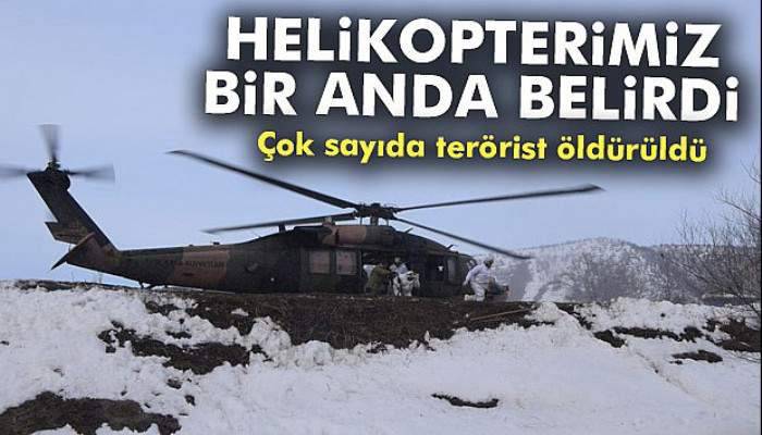 TSK: '6 terörist etkisiz hale getirildi, 9 sığınak imha edildi'