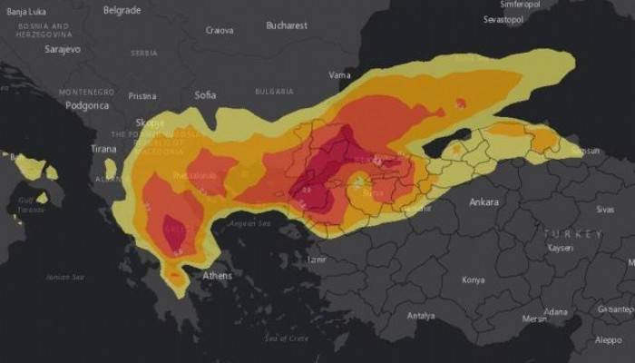 ÇANAKKALE HARİTADA KIRMIZI ALANDA YER ALDI: Son yılların en kuvvetli kar yağışı geliyor