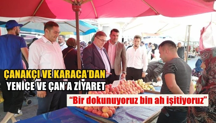 “Bir dokunuyoruz bin ah işitiyoruz”