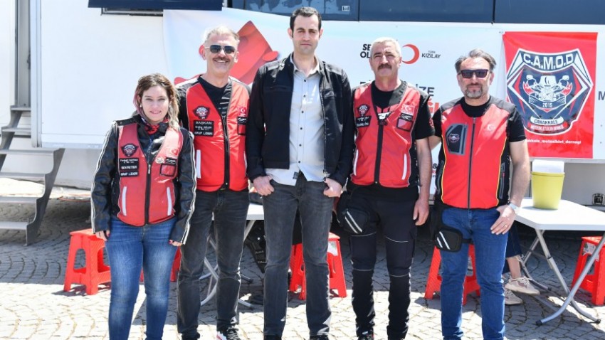 Motosiklet Derneğinden Kan ve Kök Hücre Bağışı