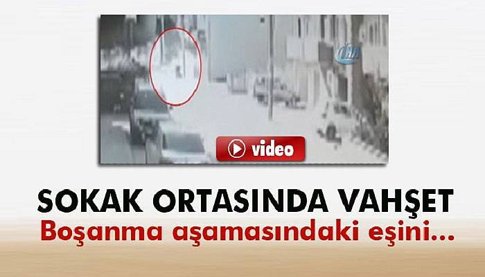  Kadın cinayeti kamerada